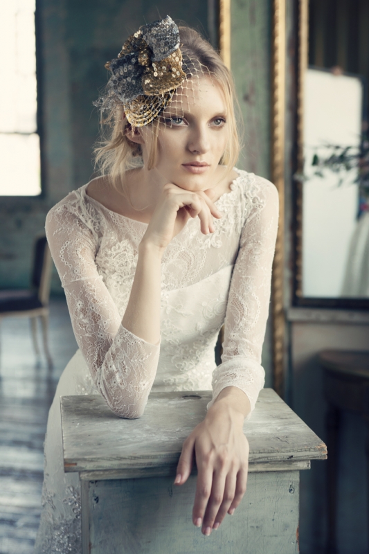Michelle Roth - Fall 2014 Bridal Collection  - Rowena Wedding Dress</p>

<p